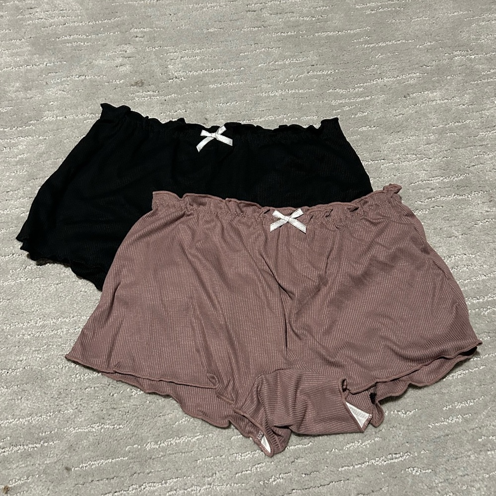 NWOT Ruffle Pajama/Lounge Shorts